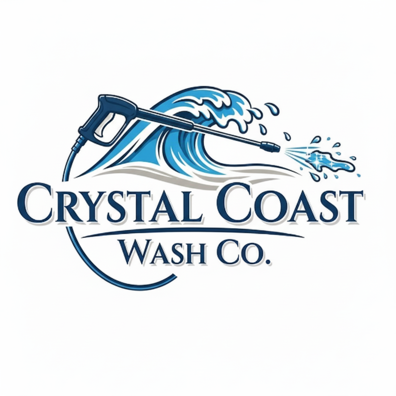 Crystal Coast Wash Co. logo